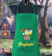 Grembiule da cucina GRIGLIALO, Idee regalo originali