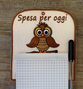 Porta block-notes Gufetto., Idee regalo originali