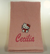 Asciugamano 60x40 Hello Kitty