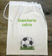 Sacchetto asilo 30x40 "Calcio", Idee regalo originali